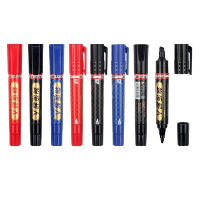 China School Office Supplies Hot Sale Classic Design Straight liquid Non-removable Permanent Waterproof Oily Marker Pen For Office And School Use for sale