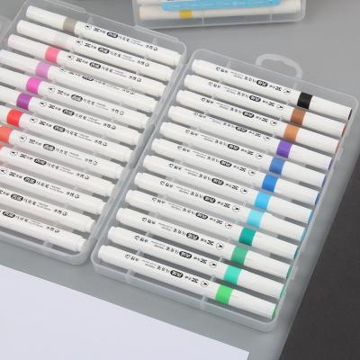 China Color Paint Marker Water based 12/18/24/36 assorted colors acrylic paint markers fine point painting markers for sale