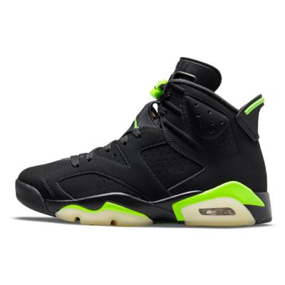 China A+ 6 Retro VERSION Rubber Fashion AJ6 Electric Green Men's Basketball Sports 6s Jordan Running Walking Shoes for sale