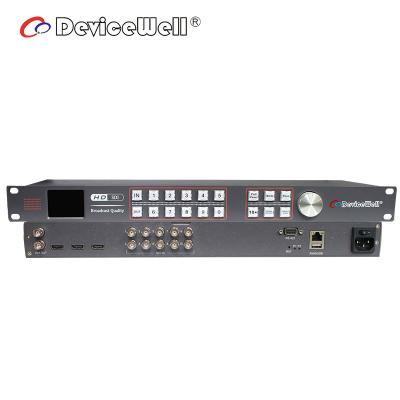 China 10 Screens Devicewell MVP9110 1080p 10CH SDI Multi-screen Splitter With 10X10 SDI Matrix Changer for sale