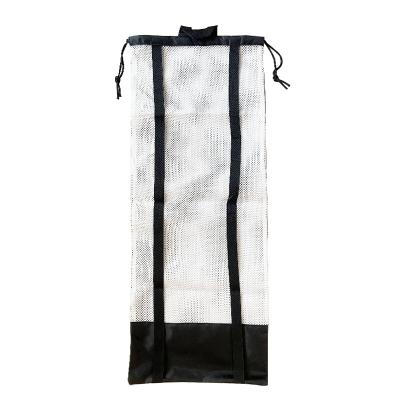 China Eco-friendly Outdoor Diving Swimming Webbed Backpack Diving Equipment Mesh Bag Life Mesh Rope Bag for sale