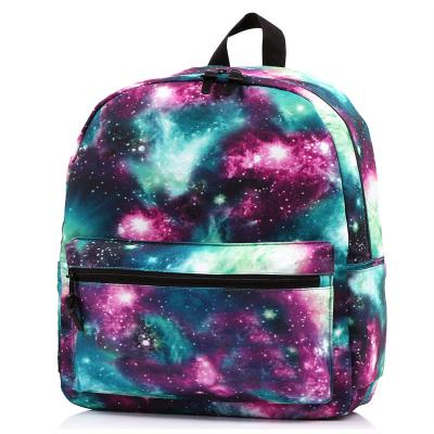 China Large capacity printing laptop backpack girl star school leisure sports waterproof waterproof backpack for sale