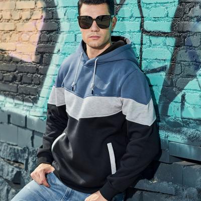 China The main breathable autumn 2021 new fashion men's unisex casual sweatshirt tops color matching sweater hoodies for sale