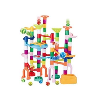 China Construction Toy New 150 pcs marble run set construction building block toys STEM toy for kids boys girls stacking toy perfect gifts for sale