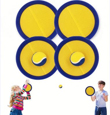 China Outdoor Games Play New 2022 plus special sewing Ball Catch set games throw sticky set 4*4 for kids family activity outdoor backyard playing for sale