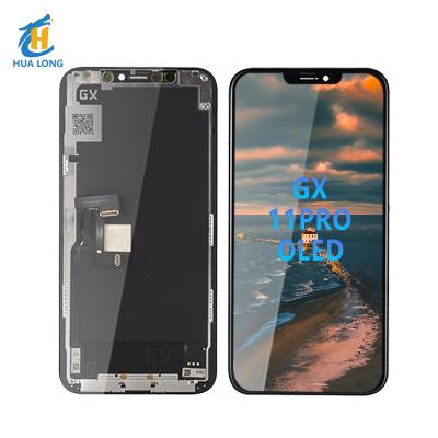 China OLED Soll Hard Hot Screen New Mobile Phone Oled Hard Replacement Gx For Iphone 11Pro LCDs Screen for sale