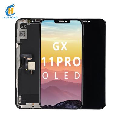 China Hot Hot OLED Screen Soll New Mobile Phone Oled Hard LCD Replacement For Iphone 11Pro LCDs Screen Gx for sale