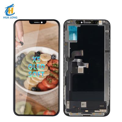 China Front Glass+Touch Screen+LCD Display+Backlight Xs Hot Selling Mobile LCD+Frame Screen For Iphone Soft LCD Display Replacement Xs For Iphone Xs Soft Screen Phone for sale