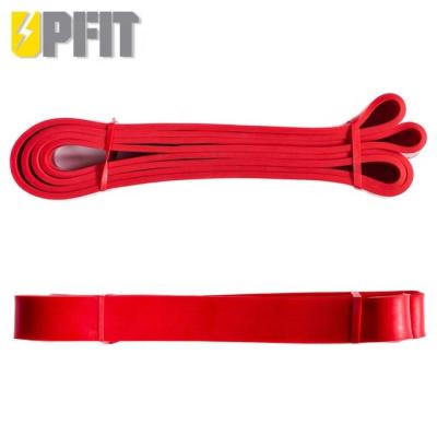 China OEM Customer Logo100% Natural Latex Resistance Band Power Band Eco-friendly Exercise Band for sale