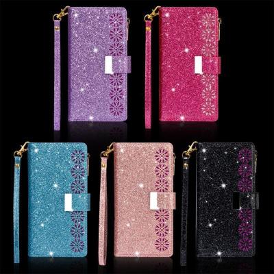 China Anti-fall For iPhone 13 Flip Flip Kickstand Card Slot Mobile Cover PU Wallet Leather Phone Case For iPhone 13 mini for sale