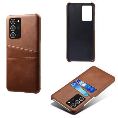 China Business Style Card Stents For Samsung Galaxy Note 20 Wallet Leather Phone Case With Card Slot Back Cover for sale