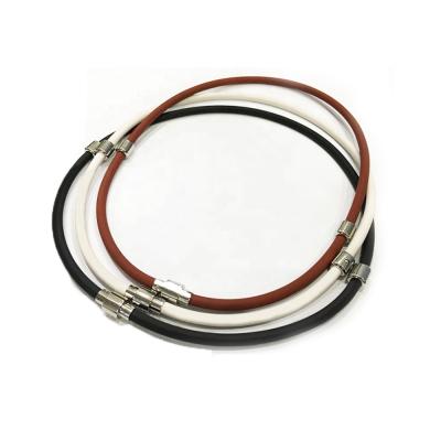 China FASHIONABLE Permanent Magnetic Clasp Germanium Rubber Bracelet Korea Bio Jewelry for sale