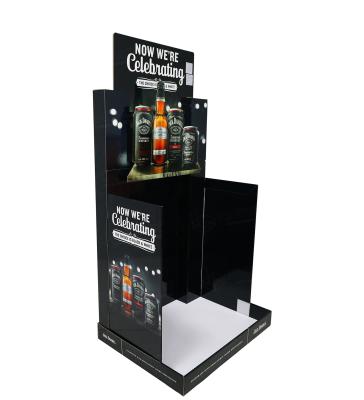 China Double Sided Pallet Rack Shipper Pallet Racks Liquor and Wine Display for sale