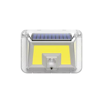 China ANBAO Solar Garden Lights OutdoorSolar Motion Lights 3 Working Wide Angle IP65 Motion Sensor Security Wireless Waterproof Lights for sale