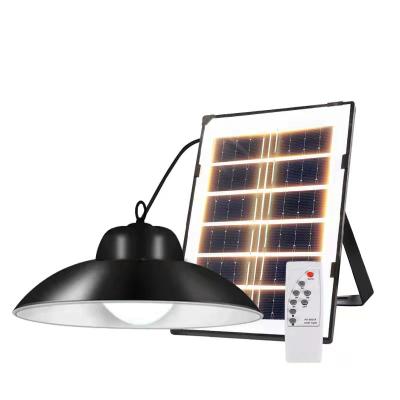 China Garden Solar Panel Light Outdoor Waterproof Pendant Automatic Dusk with Remote ControlHanging Lights for IndoorGarden DecorateWarm White for sale