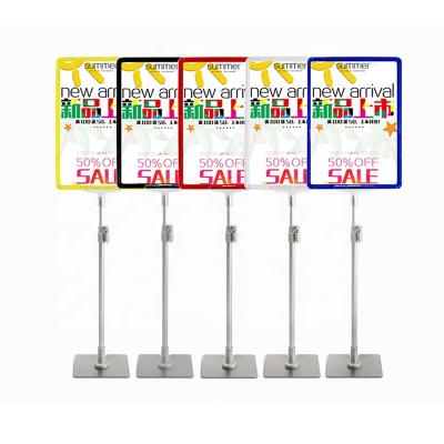 China For Supermarket Price Display A3 A4 A5 A6 Supermarket Price Display Pop Frame Sign Holder For Advertising Display for sale