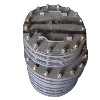 China Marine Ship Boat Steel Type B Manhole Cover for sale