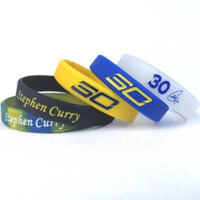 China Environmental Friendly Customized Gifts Waterproof Wrist Band Silicone Wristband Sports Cheap Custom Silicone Wristbands for sale