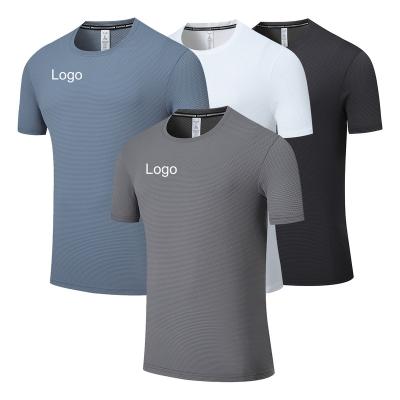 China Breathable Athleisure Wear Active Fitness Clothing Mens Gym Wear Set T-shirt Running Wear Men for sale