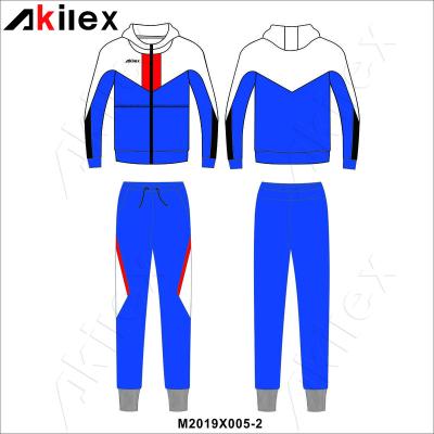 China Custom Made Simple Anti-UV Akilex Mens Tracksuit Set, Mens Polyester&Cotton Tracksuit for sale