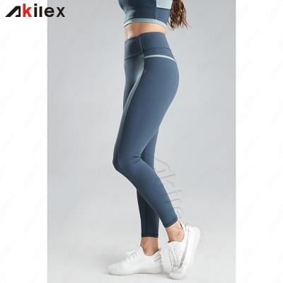 China High quality light weight training waist women quick dry yoga high pilling custom made breathable anti legging for sale