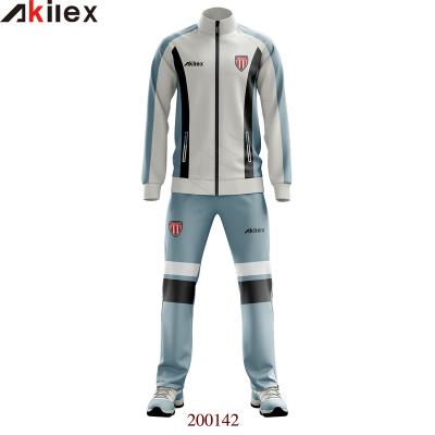 China Hot Selling Anti-UV Men Sports Tracksuit Jogger Wear Training Coat Gym Running Tracksuit for sale