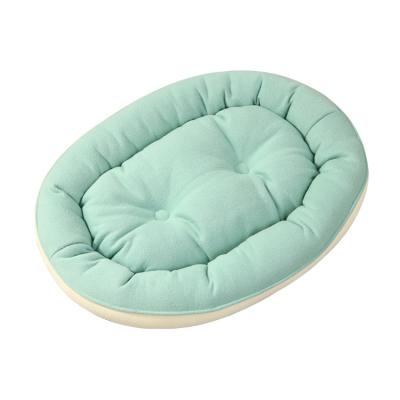 China High Quality Breathable Warm Cat Dog Winter Soft Beds Comfortable And Moisture Proof Round Pet Beds for sale