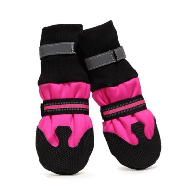 China 2020 Viable Wholesale Non-slip Dog Boots Pet Socks Winter Shoes Dog's Shoes New for sale