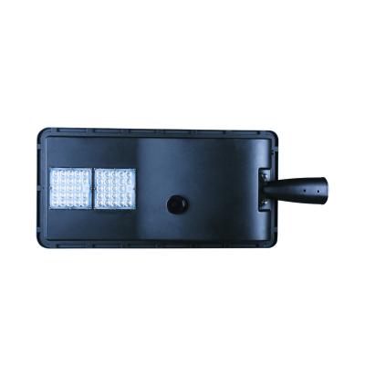 China ROAD In One Solar Street Lights Housing Light Aluminum 20w 30w 40w Outdoor Semi Integrated All Panel System All LED Road DC 12V 120 for sale