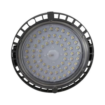 China Warehouse UFO High Bay Led Deformable Lighting Fixtures Warehouse Garage Light Fixtures 150W Adjustable Led Highbay High Bay Light 130 for sale