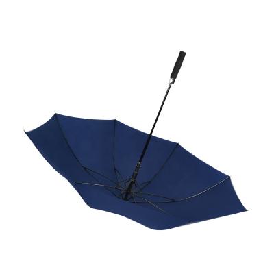 China Long car minimalist logo gift business logo printing umbrella golf handle umbrella to increase the straight reinforcement umbrella for sale