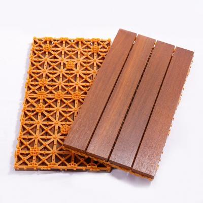 China DIY Modern Cheap Natural Stone Tile For Balcony Garden Pool Deck Easy Installing Interlocking Removable Floor Tiles 60x30 for sale