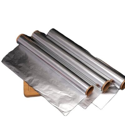 China Food Grade Kitchen Eco - Friendly Aluminum Foil In Paper Roll Tin Foil for sale