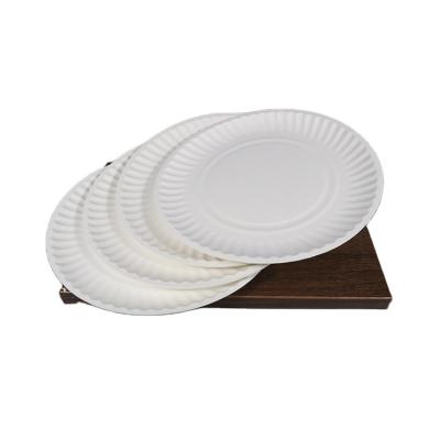 China China manufacture disposable tableware paper plate raw material for disposable paper plates for sale