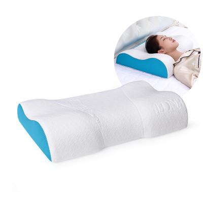 China 2022 Wholesale Anti-Static Butterfly Neck Memory Foam China Factory Sleep Pillow Memory Foam Protector Pillow for sale