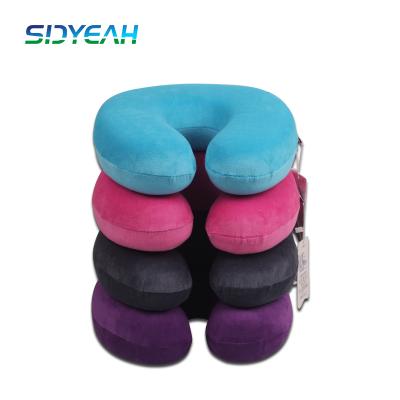 China Wholesale Elastic Massage Comfort Visco Travel Neck Cushion Memory Foam Pillow for sale