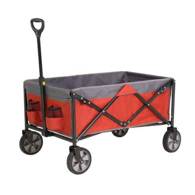 China Foldable; amazon latest design portable shopping cart with wheels folding camping cart for sale