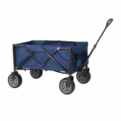 China Foldable; hot sale portable hand cart with four wheels foldable beach camping cart for sale