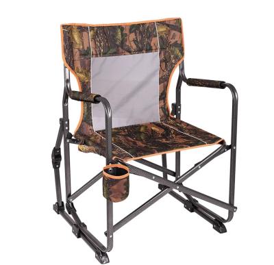 China Foldable; manufacturing portable cheap eco-friendly outdoor folding rocking chair professional for sale