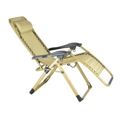 China Easy Installation Beach Lounger Weightless Folding Chair Outdoor Garden Sun Sofa for sale