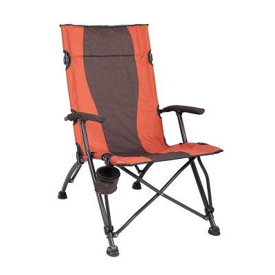 China Foldable; portable durable using low price folding chair with hard armrests camp folding chair for sale