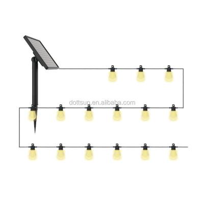 China ABS Romantic Atmosphere Solar String Lights Christmas Warm LED Lights Led Lights For Decoration for sale