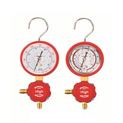 China R290 R404A Commercial Refrigeration Repair Parts Refrigeration Pressure Gauge for sale