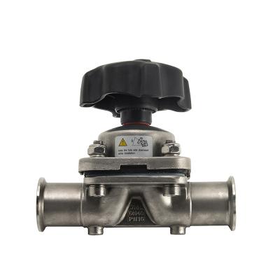 China GMP many years of production experience sanitary diaphragm valve DIN diaphragm valve for sale