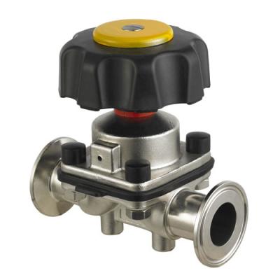 China GMP Water Diaphragm Control Valve Tank Bottom Honey Water Treatment Diaphragm Valve for sale