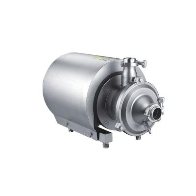 China Food and Beverage Industry Milk Beer Brew Food Grade Hygienic Flange Centrifugal Pump for sale