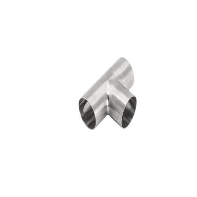 China Low Price New Type Stainless Steel Pipe Fittings Weld - butt weld-butt t joint 19*1.5/25*1.5/32*1.5/38*1.5/45*1.5/51*1.5/57*2 butt seal t… for sale