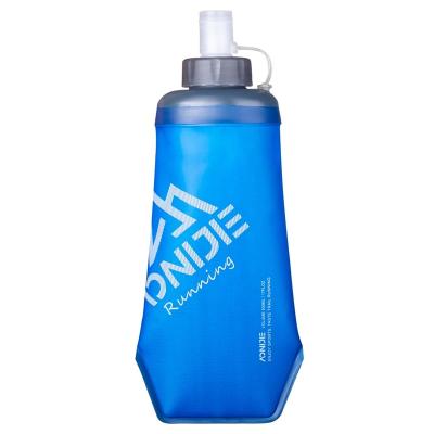 China Lightweight OEM/ODM TPU Soft Flask Running Collapsible Water Bottles BPA Free Running Flask For Hydration Pack For Running Hiking for sale