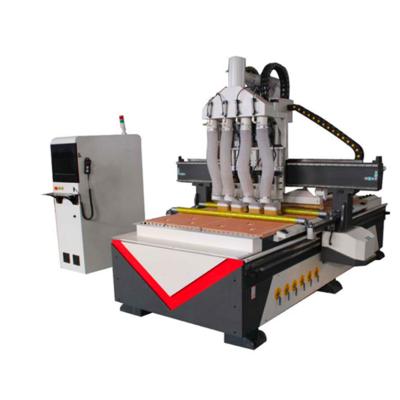 China Acrylic Engraving PVC Wood Cutting CNC Router Four Process CNC Router Woodworking CNC Router Machine Price 1325 In India for sale