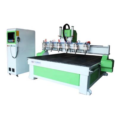 Cina Multi Heads Cnc Wood Engraving Machine Guandiao Relief Cnc Engraving Wood Acrylic Cutter Guandiao Cnc Wood Carving Machine For Sale in vendita